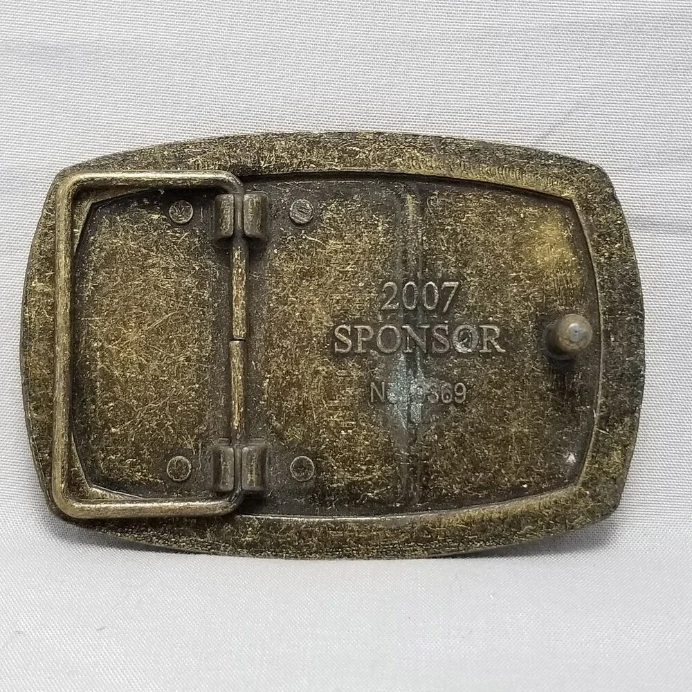 American Veterans Disabled for Life‎ Memorial Belt Buckle 2007 Sponsor